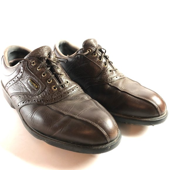 real leather golf shoes